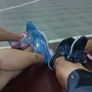 A picture of some toned legs!