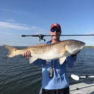 Court with his personal best Redfish