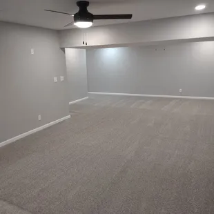 Complete basement addition