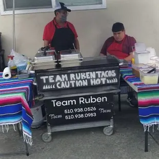 Ruben &amp; his son.