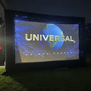 4K movie screen