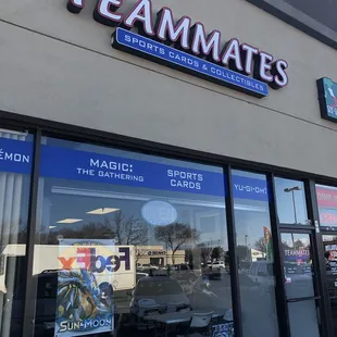 New storefront for the former California Card Shark