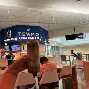 Dalgona Coffee W/Boba