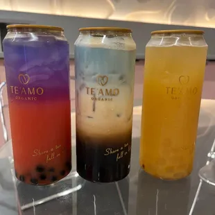 Passion Fruit Yogurt Green Tea Blue Sky Coffee Latte Strawberry Lemonade
