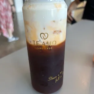 Volcano tea latte