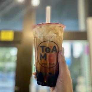 Black Sugar Boba Milk