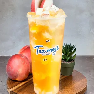 A2 White Peach Lychee Green Tea 美荔桃桃