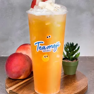 A3 Osmanthus Peach Iced Tea 桂花桃香冰茶