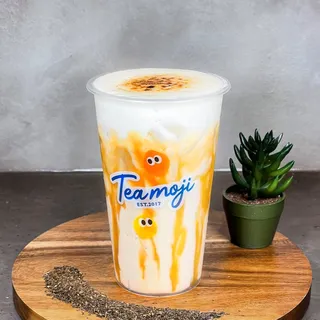 B3 Roasted Caramel Milk Tea W. Brulee Mousse B3