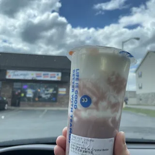 C10 Taro Milk W. Crystal Boba C10