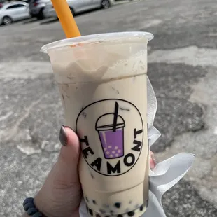 Lavender Coconut Milk Tea