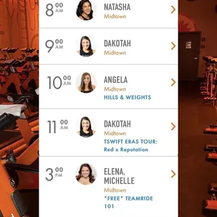 Sunday Schedule 5/19