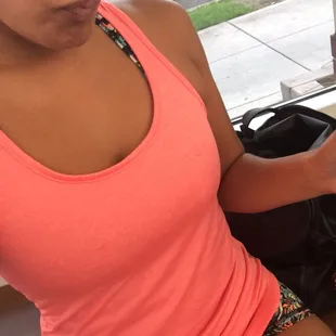 Getting ready for Hip Hop Hump day with Rachel. These are so challenging, but the music is on point!