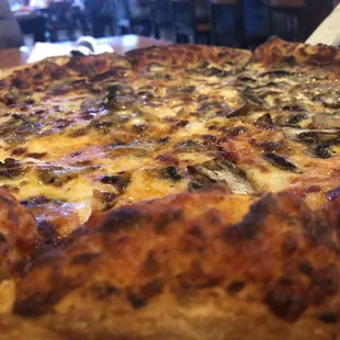 Mushroom pizza