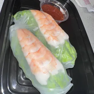 Shrimp spring roll