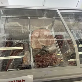 Fine meat selection getting ready to impress
