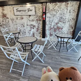 Interior... seating area