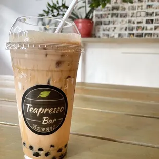 Brown Sugar Crème Brûlée Milk Tea