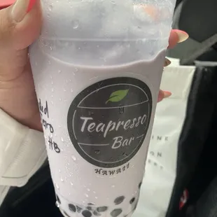 Taro milk tea