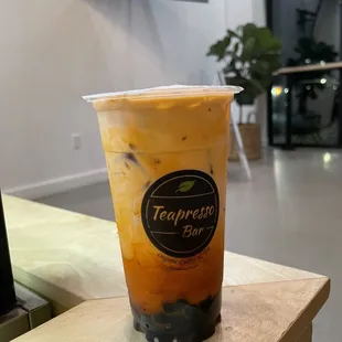 Thai Coconut Milk Tea 50/50 sweet