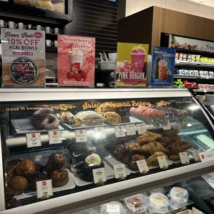 a variety of pastries