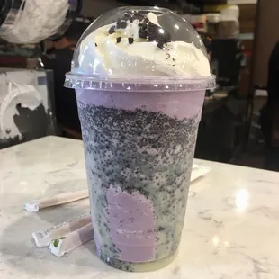 Ube crumble