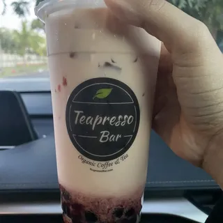 Strawberry Flow Milk Tea