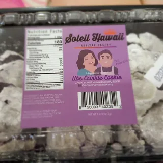 Ube Crinkle Cookies