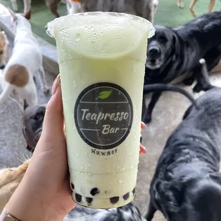 Haupia Matcha Milk Tea