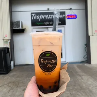 Iced SeaFoam Caramel Coffee