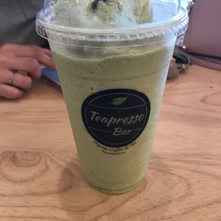 Green Tea Kit Kat Frappe