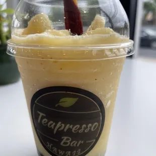 Spicy LiHing Pineapple w/ Boba