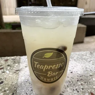 Sour sap iced tea