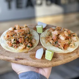 Shrimp taco