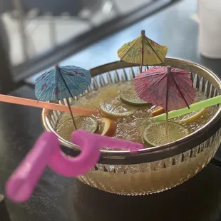 Shareable tiki style drink