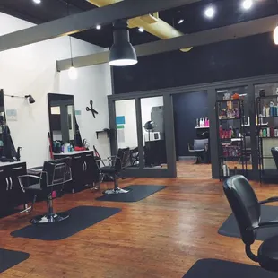 Salon main area