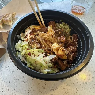 3. Five-Spicy Beef Noodle Bowl