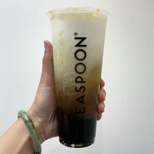 Creamy Jasmine with boba