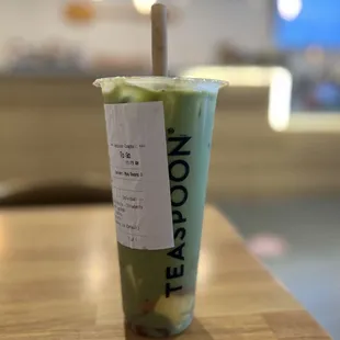 Matcha Royale - Strawberry with pudding - @rayz