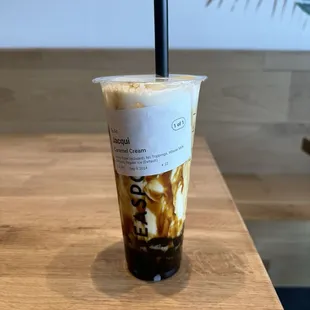 Caramel Cream (and the rare occurrence where my name is spelled correctly on my drink)