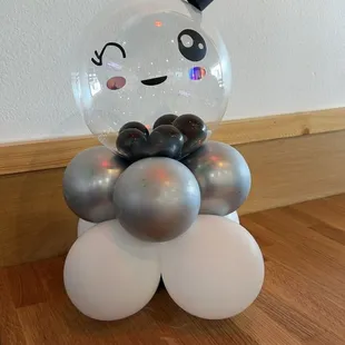 Pretty table decoration.