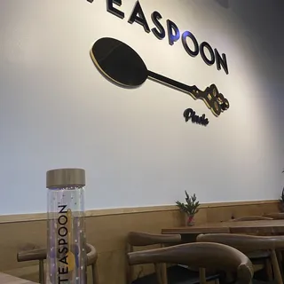 Teaspoon Titanium Glass Bottle