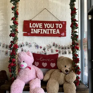 Valentine theme, so cute