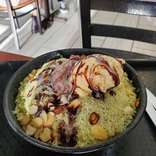 Matcha bingsu