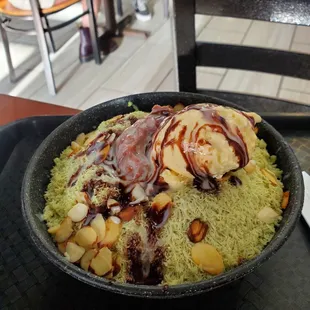 Matcha bingsu