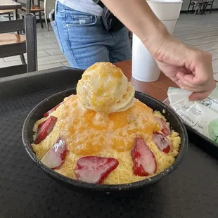 Mango bingsu