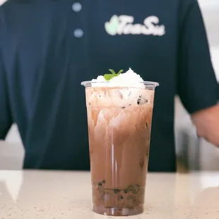 Chocolate Oreo Milk Tea