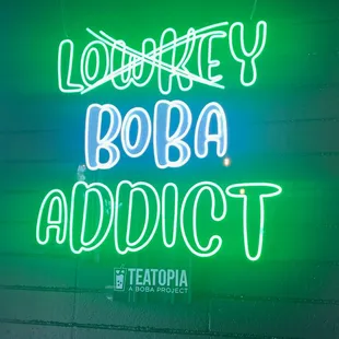 Neon sign