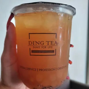 Yellow Dragon Fruit Green Tea