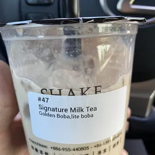 Signature Milk Tea
